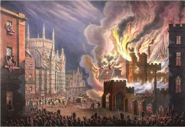 The Burning of the Houses of Parliament